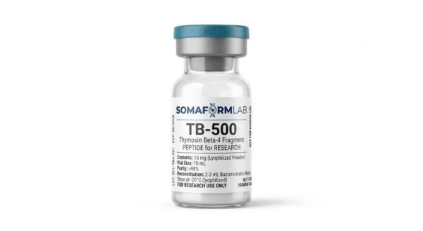 TB 500 Peptide Research Supply tb 500 peptide research vial Somaform Lab USA