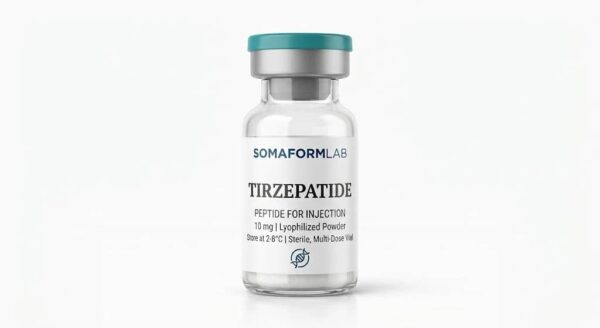 Tirzepatide research vial Somaform Lab USA 99% pure COA