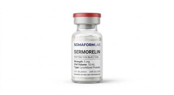 Sermorelin Research Supply USA sermorelin before and after research vial Somaform Lab USA