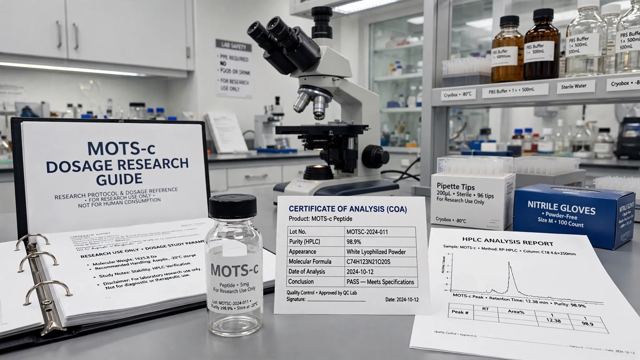 mots c dosage research guide for USA laboratories