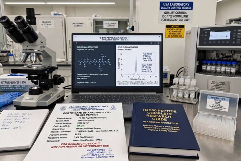 tb 500 peptide research guide usa laboratory studies